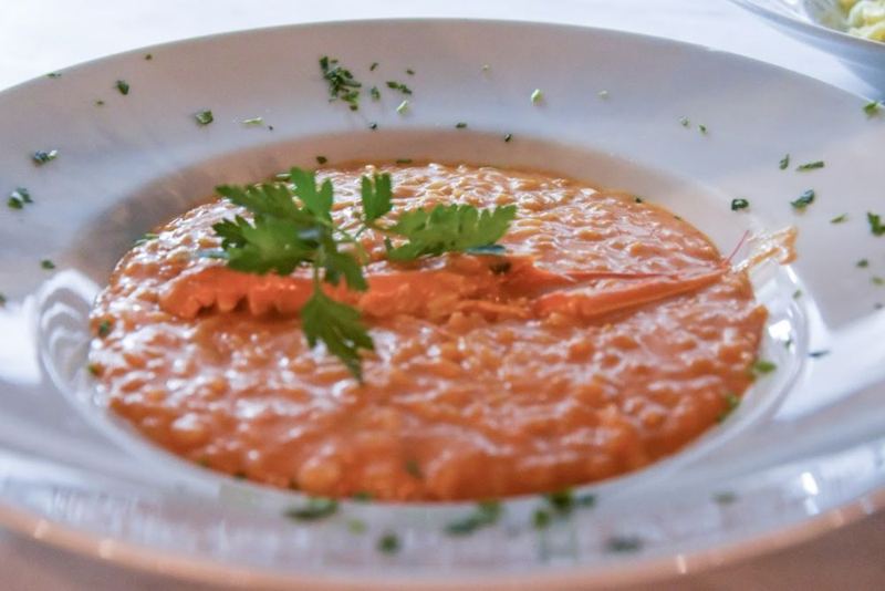 Risotto Alla Crema di Scampi
